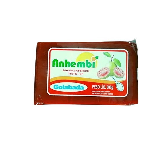 BARRA GOIABADA LISA 600G ANHEMBI CX C/20