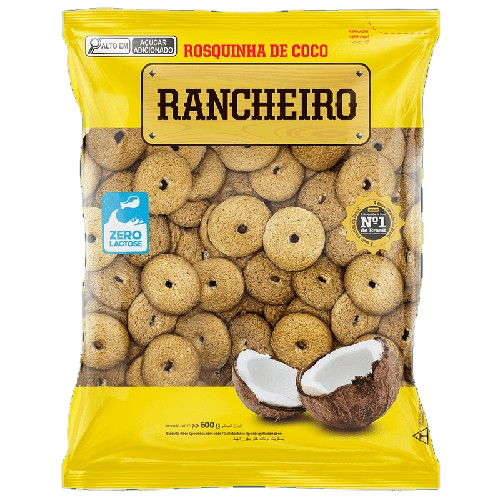 ROSQUINHA COCO 300G RANCHEIRO CX C/30