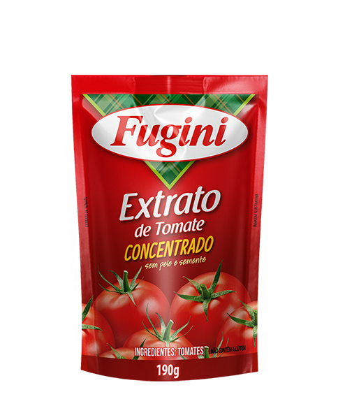 EXTRATO DE TOMATE SACHE 190G FUGINI CX C/36