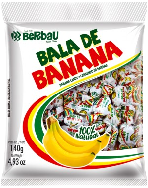 BALA DE BANANA 500G BERBAU CX C/30