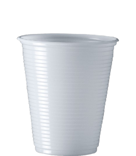 COPO DESCARTAVEL 180ML BRANCO CX C/ 25PCTx100UN CRISTALCOPO