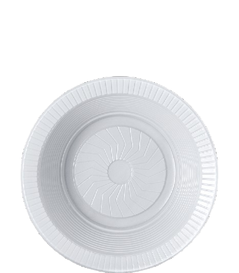 PRATO FUNDO DESCARTAVEL 15CM CX C/ 100PCTx10UN CRISTALCOPO