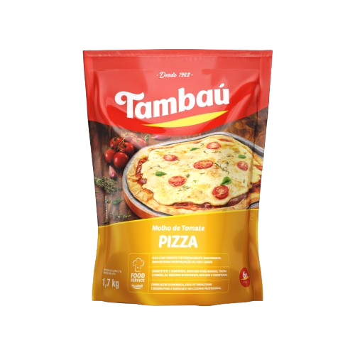 MOLHO TOM PIZZA 1,7KG TAMBAU CX C/8