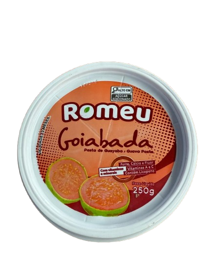 DOCE POLE GOIABADA 250G ROMEU CX C/20