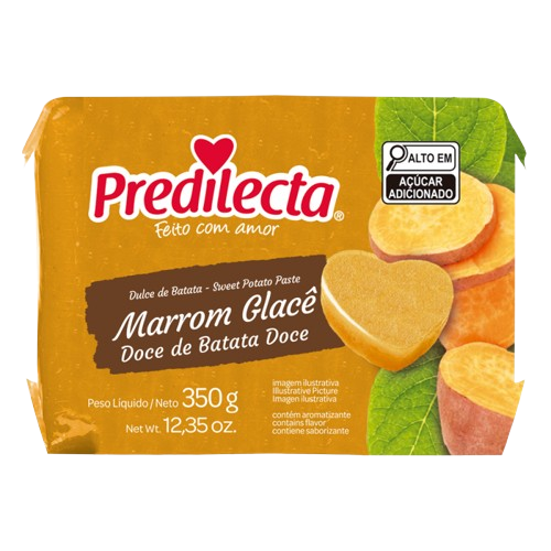 MARRON GLACE FLOW PACK 350G PREDILECTA CX C/24
