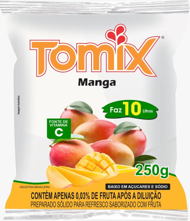 REFRESCO PO MANGA CX 10X250GR TOMIX
