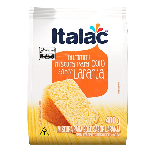 MISTURA PARA BOLO SABOR LARANJA 400G ITALAC CX C/12