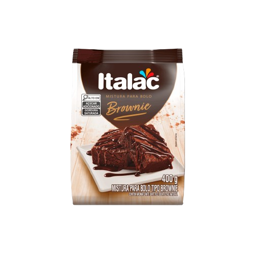 MISTURA PARA BOLO TIPO BROWNIE 400G ITALAC CX C/12