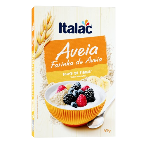 FARINHA DE AVEIA 165G ITALAC CX C/12