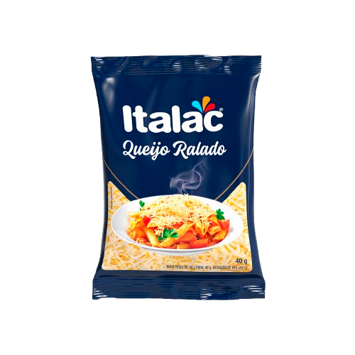 QUEIJO RALADO CTL C/5UNx40G ITALAC CX C/4CTL