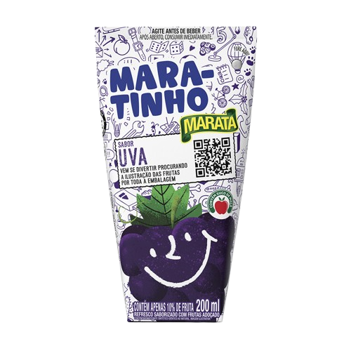 REFRESCO MARA-TINHO UVA CX C/12X200ML MARATA