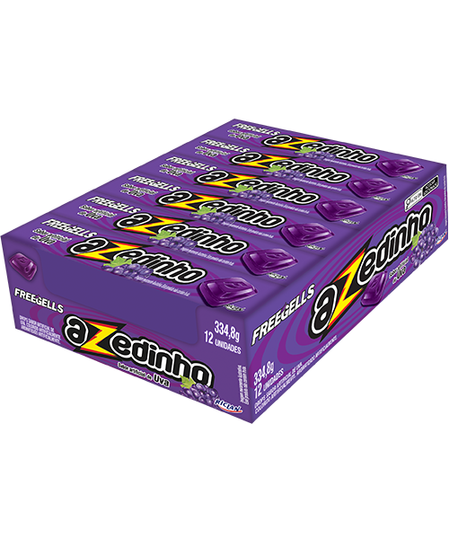 DROPS FREEGELLS AZEDINHO UVA 334,8G C/12 RICLAN CX C/36