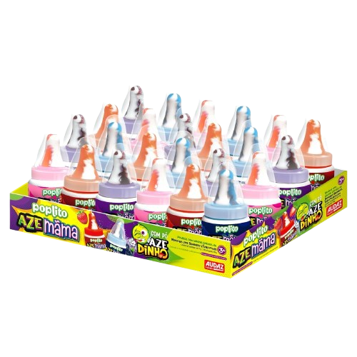 PIRULITO AZE MAMA COM PO AZEDINHO 264G C/24 UNIAO ALIMENTOS CX C/12