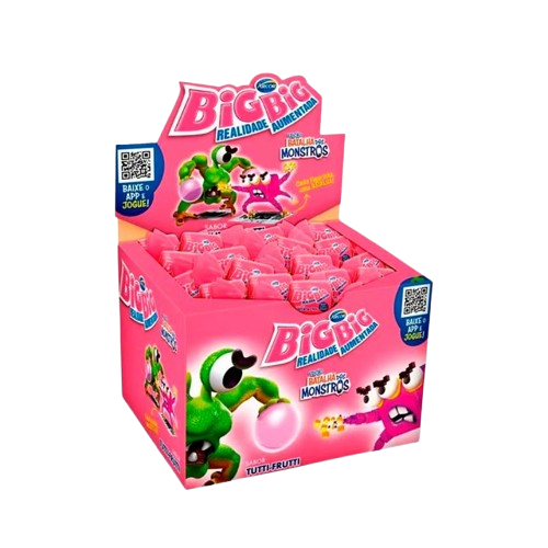 CHICLE BIG BIG TUTTI FRUTTI 315G ARCOR CX C/18