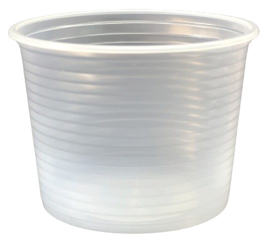 POTE DESCARTAVEL 400ML TRANSPARENTE CX C/ 20PCTx50UN CRISTALCOPO