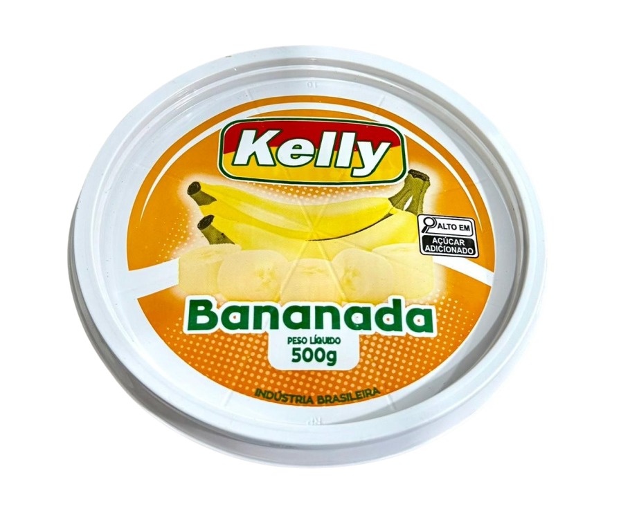 DOCE POLE BANANADA 500G KELLY CX C/20