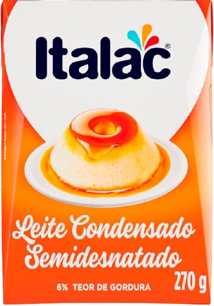 LEITE CONDENSADO CX C/24UNx270G ITALAC