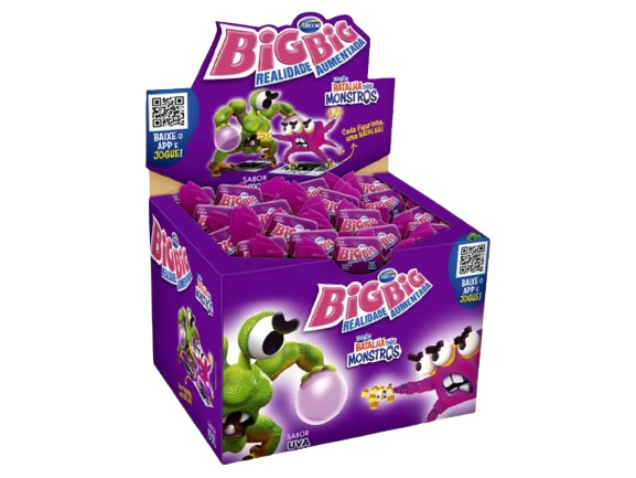 CHICLE BIG BIG UVA 315G ARCOR CX C/18