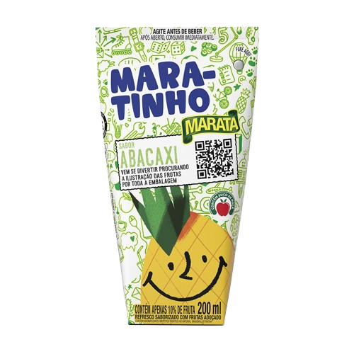 REFRESCO MARA-TINHO ABACAXI 12X200ML MARATA