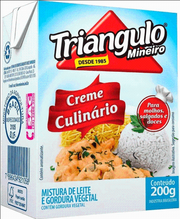 CREME MISTURA CULINARIA 27X200G TRIANGULO