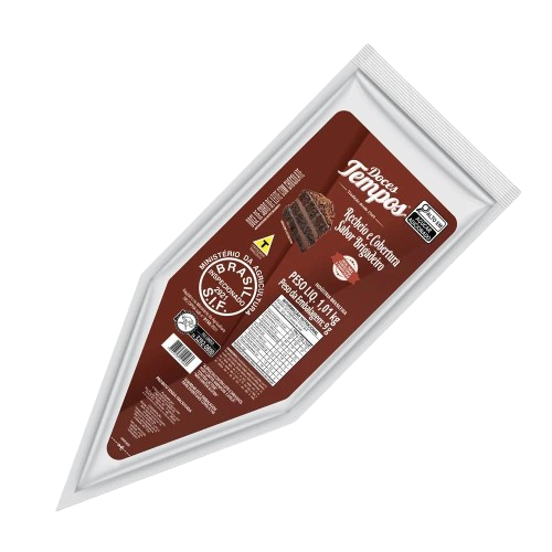 RECHEIO E COBERTURA FORNEAVEL BRIGADEIRO 1,01KG DOCES TEMPOS CX C/12 JUNCO