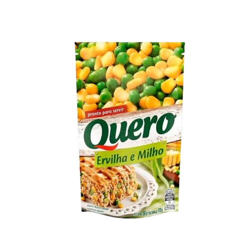 DUETO ERVILHA E MILHO SACHE 24X170G QUERO