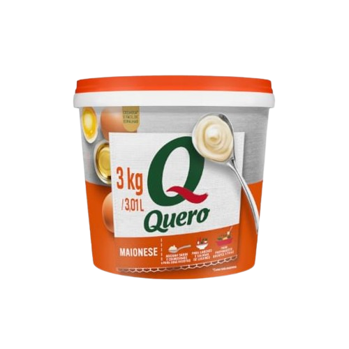 MAIONESE BALDE 3KG QUERO CX C/4