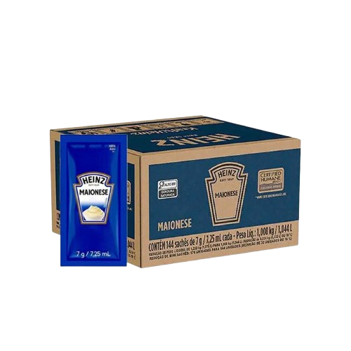 MAIONESE SACHE 7Gx144UN HEINZ CX C/12