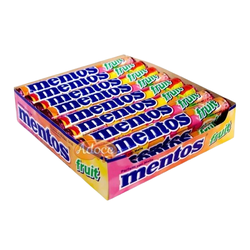 BALA MAST. STICK FRUIT DP C/16UNx37,5G MENTOS CX C/12