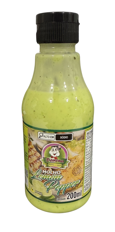 MOLHO LEMON PEPPER DANENA 200ML PIASI CX C/12
