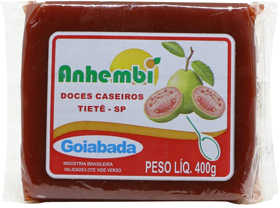 BARRA GOIABADA LISA 400G ANHEMBI CX C/24