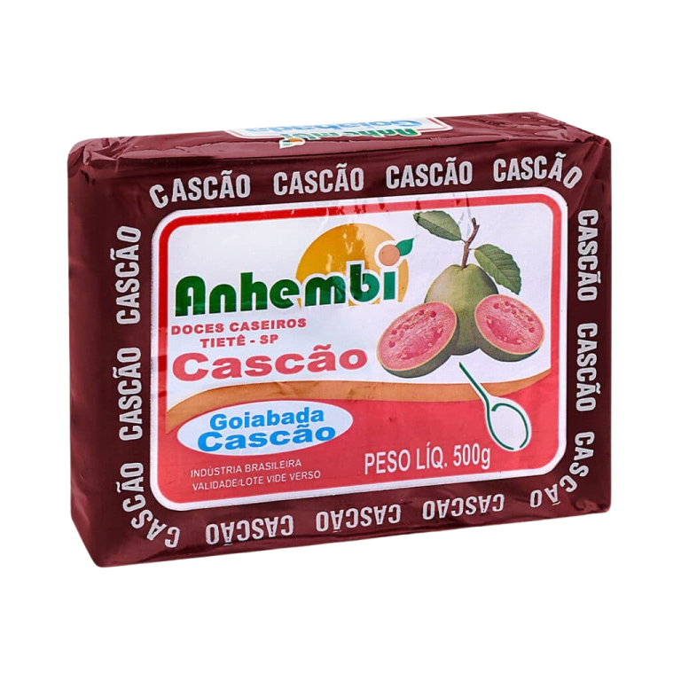 BARRA GOIABADA CASCAO 500G ANHEMBI CX C/24