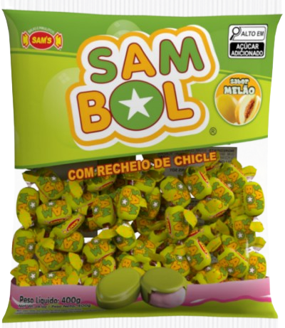BALA SAMBOL MELAO 400G SAMS CX C/30