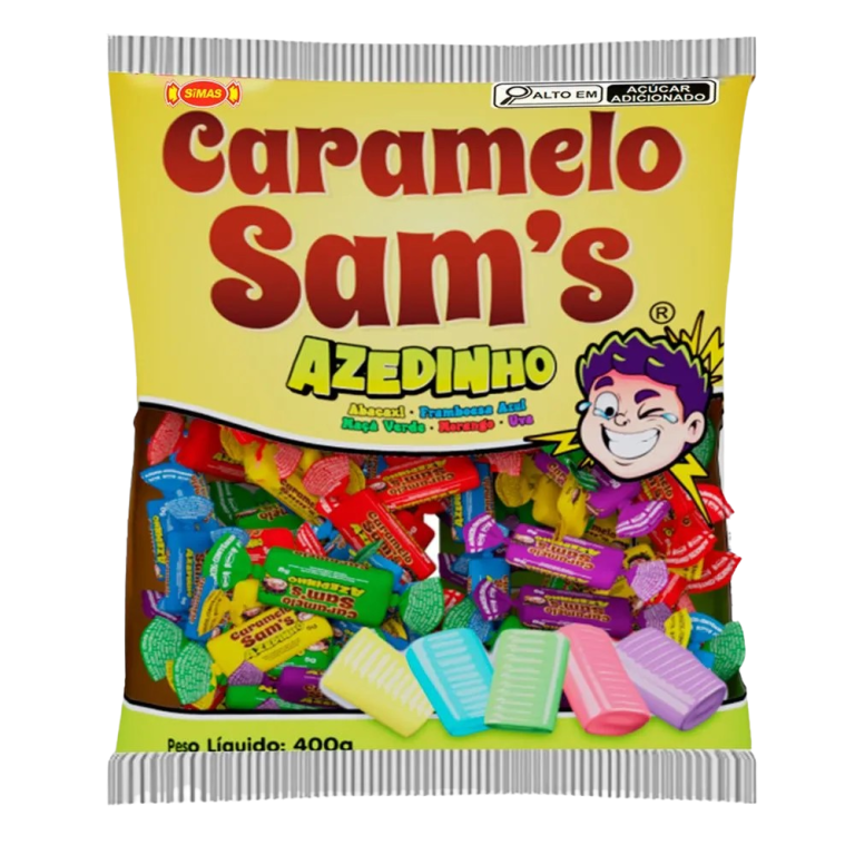 CARAMELO AZEDINHO 400G SAMS CX C/24