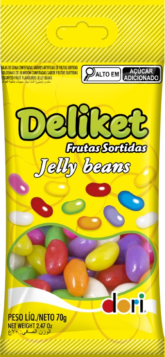 DELIKET FRUTAS CONF 70G DORI CX C/30