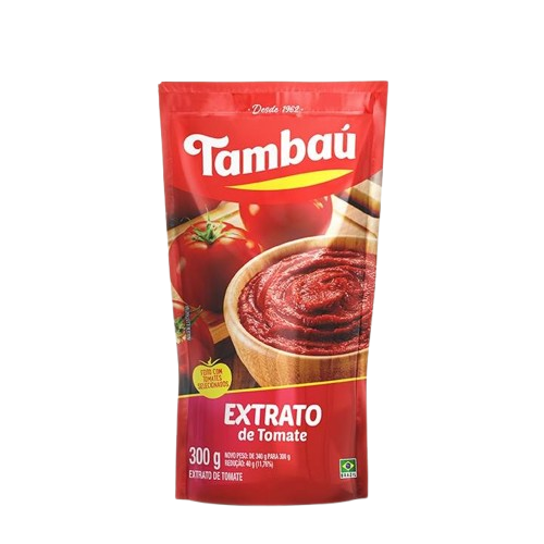 EXTRATO DE TOMATE SACHE 300G TAMBAU CX C/32
