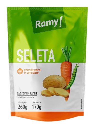 SELETA DE LEGUMES 170G EM CONSERVA RAMY SACHE CX 36X170G