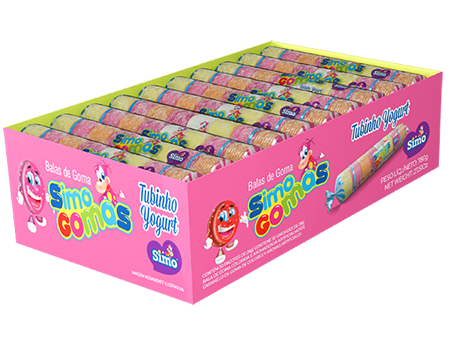 GOMA TUBO YOGURT DP C/26GX30 SIMONETTO CX C/ 12