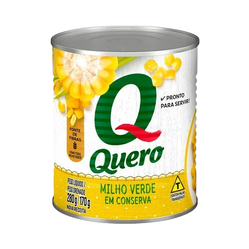 MILHO VERDE LATA 170G QUERO CX C/24