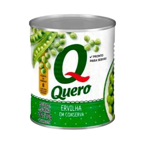 ERVILHA LATA 170G QUERO CX C/24