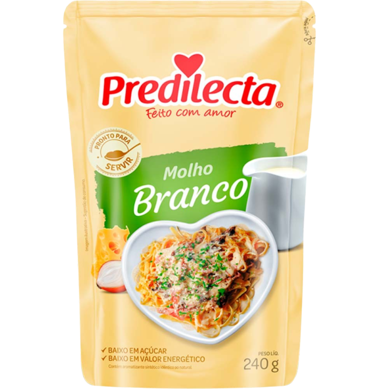 MOLHO BRANCO 240G PREDILECTA