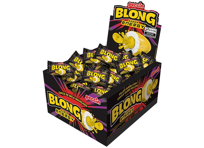 CHICLE BLONG ENERGY 200G DP C/40UN PECCIN
