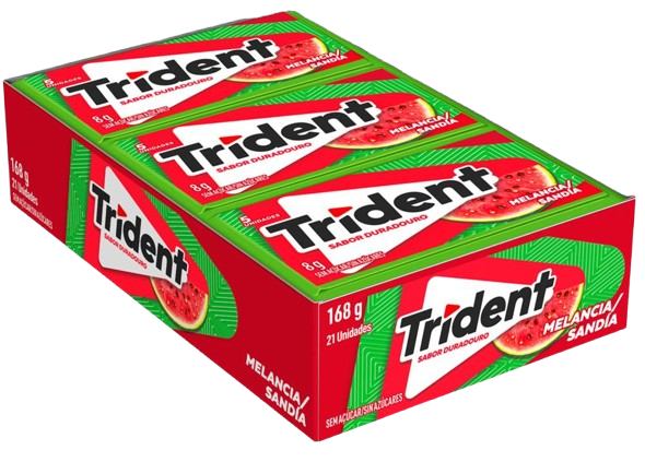 CHICLE TRIDENT MELANCIA 21UNX8G MONDELEZ