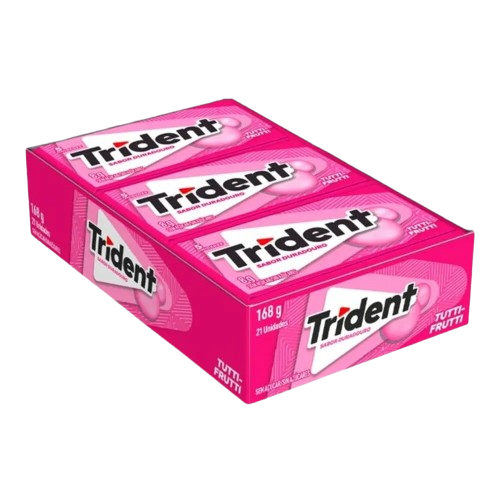 CHICLE TRIDENT TUTTI-FRUTTI 21UNX8G MONDELEZ