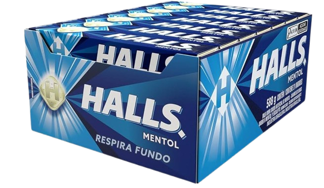 DROPS HALLS MENTOL 21UNX28G MONDELEZ