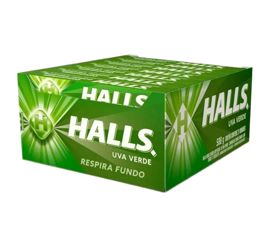 DROPS HALLS UVA VERDE 21UNX28G MONDELEZ