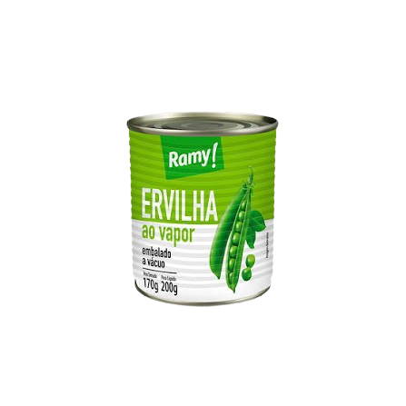 ERVILHA CROCANTE AO VAPOR RAMY LATA 170G FUGINI CX C/30