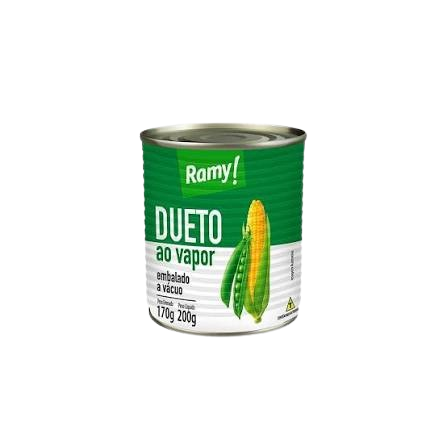 DUETO CROCANTE AO VAPOR RAMY LATA 170G FUGINI CX C/30