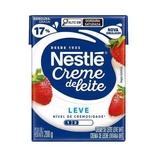 CREME DE LEITE UHT CX C/27UNx200G NESTLE