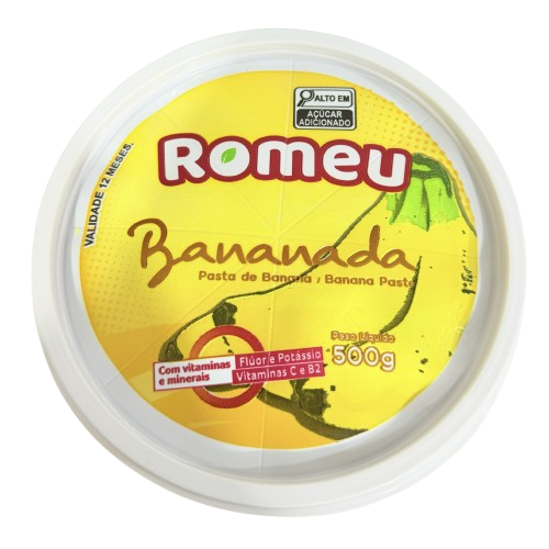 DOCE POLE BANANADA 500G ROMEU CX C/12
